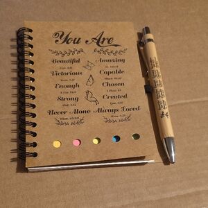 Small Notebook With Pen And Stick notes